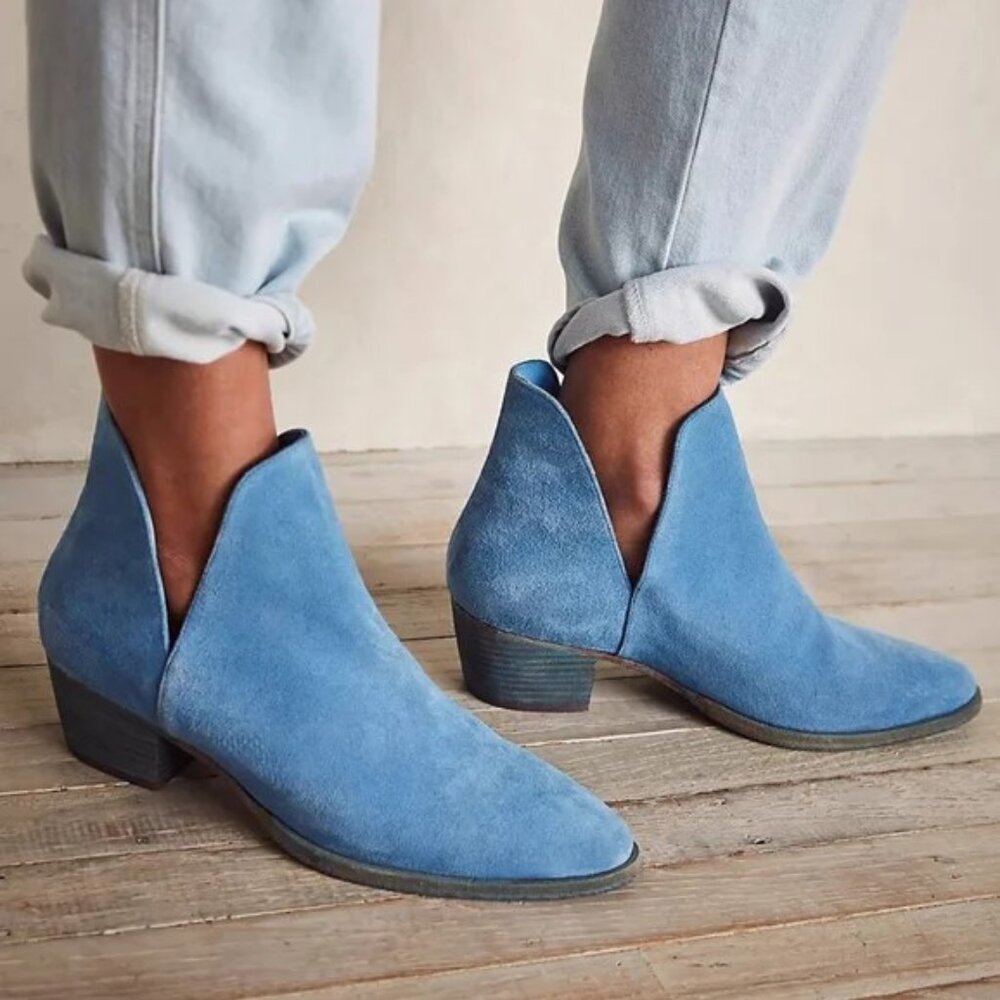 Free People Charm Double V Ankle Boot - Picture 8 of 14